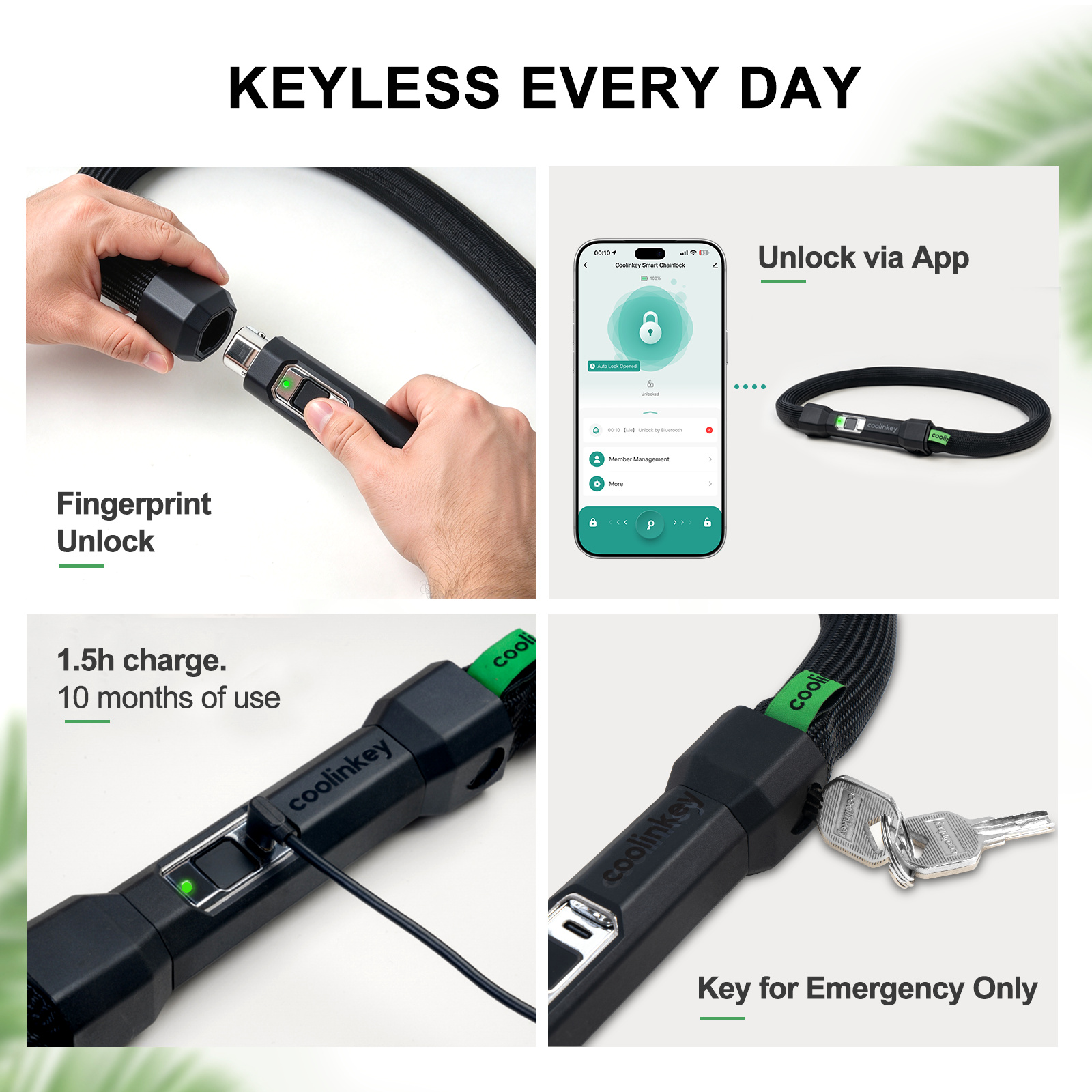 CLX1 Smart Chain Lock 3